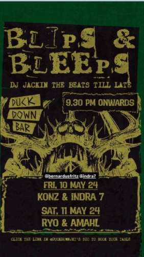 DUCK DOWN JAKARTA - BLIPS & BLEEPS