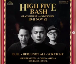 GLASS HOUSE JAKARTA  HIGH FIVE BASH