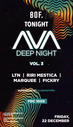 BACKROOM ON FIFTH JAKARTA - DEEP NIGHT