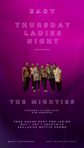 EASY JAKARTA - THURSDAY LADIES NIGHT