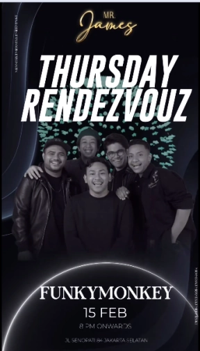 MR JAMES JAKARTA - THURSDAY RENDEZVOUS