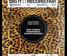 ZODIAC JAKATA  DIG IT  RECORD FAIR