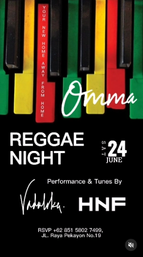 OMMA RESTAURANT BEKASI - REGGAE NIGHT