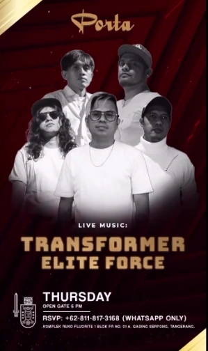 PORTA JAKARTA - TRANSFORMER ELITE FORCE