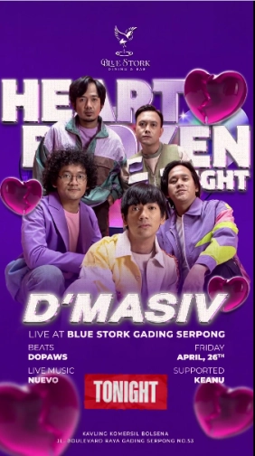 BLUE STORK JAKARTA - BROKEN HEART NIGHT