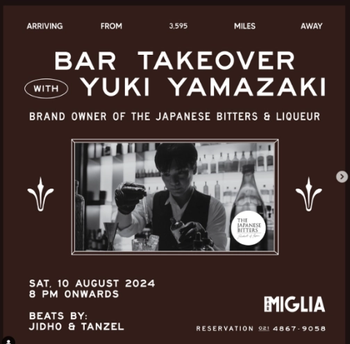 BAR MIGLIA JAKARTA - BAR TAKEOVER