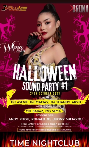 XDRONK JAKARTA - HALOOWEEN SOUND PARTY #1