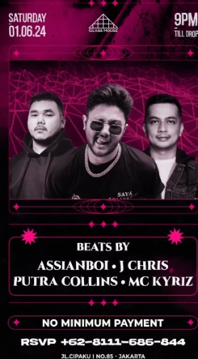 GLASS HOUSE JAKARTA - SATURDAY