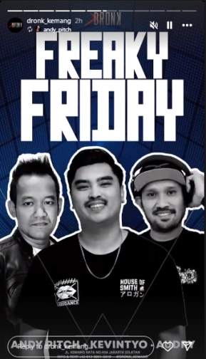 XDRONK JAKARTA - FREAKY FRIDAY