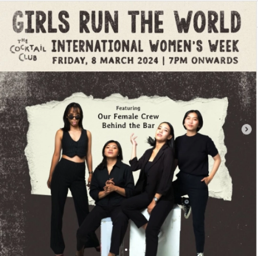 THE COCKTAIL CLUB JAKARTA - GIRLS RUN THE WORLD