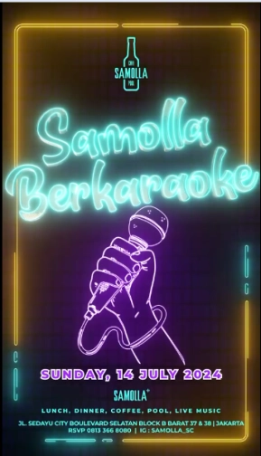 SAMOLLA CAFE & POOL JAKARTA - SAMOLLA BERKARAOKE