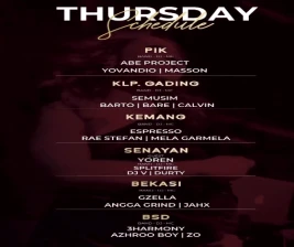 GOLD DRAGON SENAYAN  THURSDAY