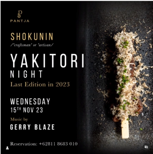 PANTJA JAKARTA - YAKITORI NIGHT