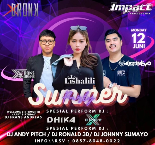 XDRONK JAKARTA - SUMMER PARTY