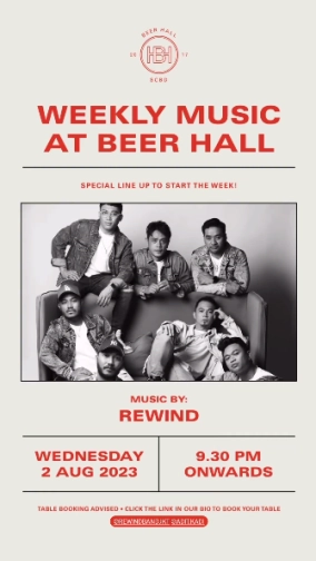 BEER HALL JAKARTA - WEDNESDAY