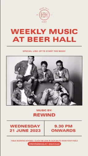 BEER HALL JAKARTA - WEDNESDAY