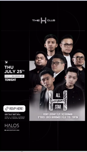 THE H CLUB SCBD JAKARTA - the H ALL STAR