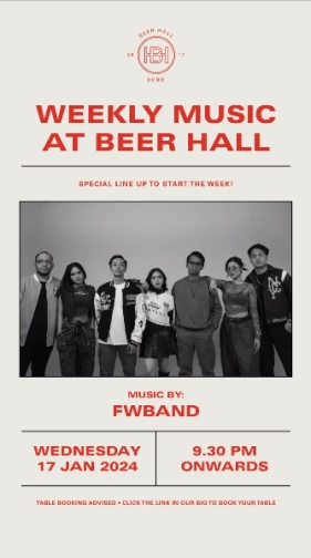 BEER HALL JAKARTA - WEDNESDAY