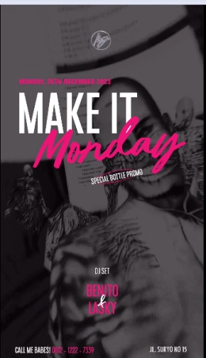 MS JACKSON JAKARTA - MAKE IT MONDAY