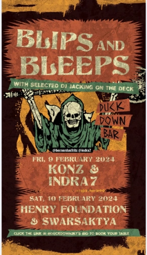 DUCK DOWN JAKARTA - BLIPS & BLEEPS