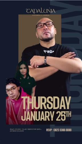 TAPALUNIA JAKARTA - THURSDAY