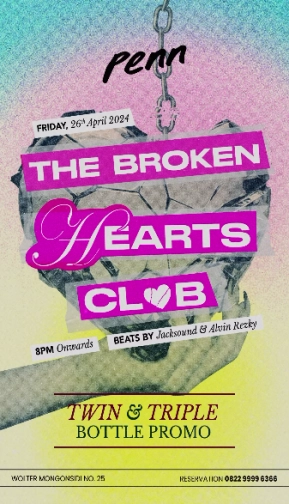 PENN KEBAYORAN BARU - THE BROKEN HEART CLUB