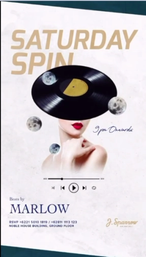 J.SPARROW JAKARTA - SATURDAY SPIN