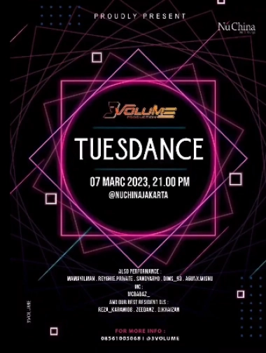 NU CHINA JAKARTA - TUESDANCE