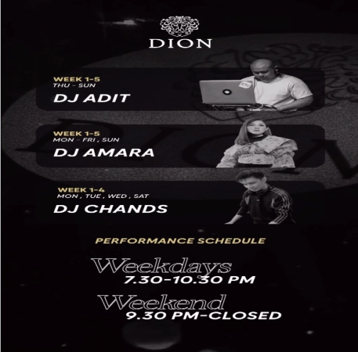 DION JAKARTA - THURSDAY