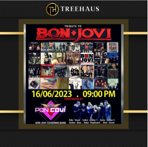 TREEHAUS JAKARTA - TRIBUTE TO BON JOVI