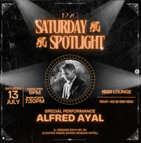 1920 LOUNGE JAKARTA - SATURDAY SPOTLIGHT