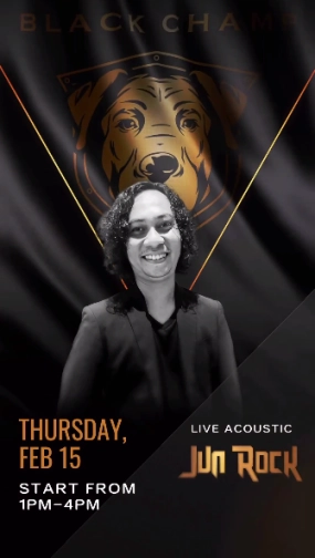 BLACK CHAMP JAKARTA - THURSDAY AFTERNOON LIVE MUSIC