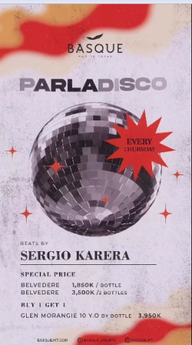 BASQUE JAKARTA - PARLADISCO