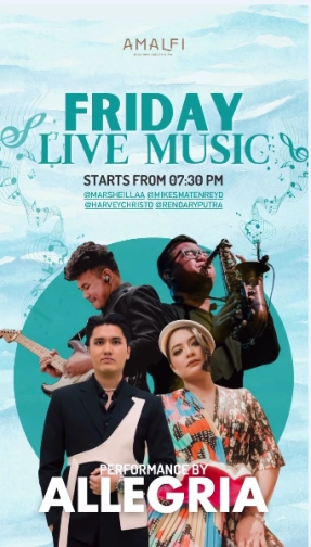 AMALFI JAKARTA - FRIDAY LIVE MUSIC