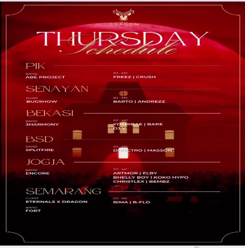 GOLD DRAGON BEKASI - THURSDAY