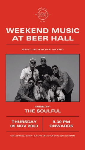 BEER HALL JAKARTA - THURSDAY