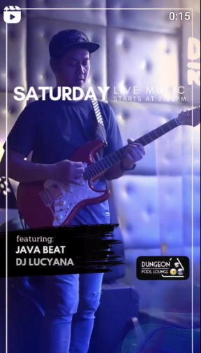 DUNGEON POOL LOUNGE JAKARTA - SATURDAY LIVE MUSIC