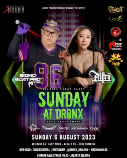 XDRONK JAKARTA - SUNDAY AT DRONX