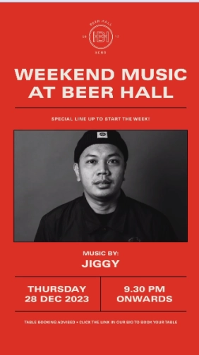 BEER HALL JAKARTA - THURSDAY