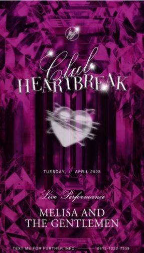 MS JACKSON JAKARTA - LUB HEART BREAK