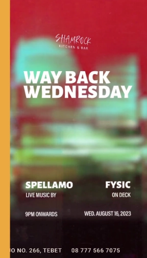 SHAMROCK JAKARTA - WAY BACK WEDNESDAY