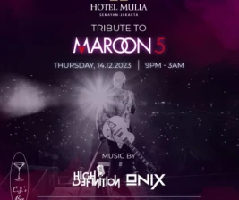 CJS BAR JAKARTA  TRIBUTE TO MAROON 5