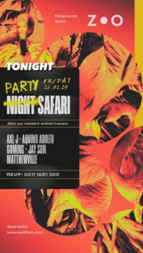 ZOO SCBD - PARTY SAFARI