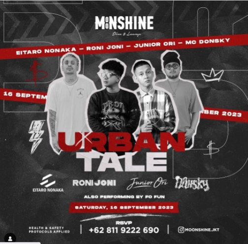 MOONSHINE JAKARTA - URBAN TALE