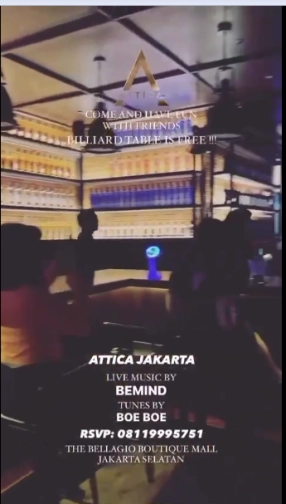 ATTICA JAKARTA - FRIDAY