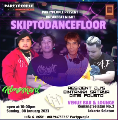 VENUE JAKARTA - SKIPTODANCEFLOOR