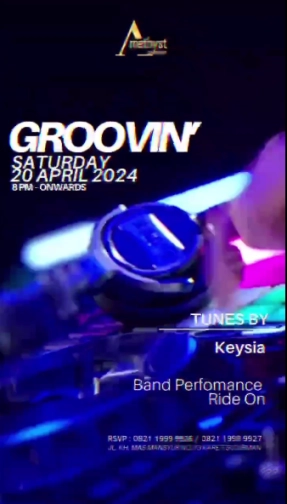 AMETHYST CLUB JAKARTA - GROOVIN SATURDAY