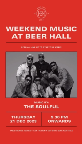 BEER HALL JAKARTA - THURSDAY