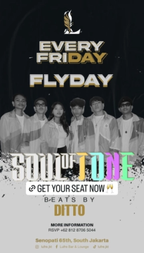 LUFRE BAR & LOUNGE SENOPATI - FLY DAY