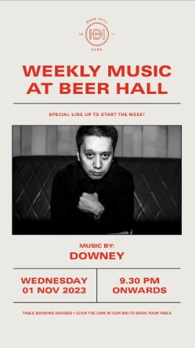 BEER HALL JAKARTA - WEDNESDAY